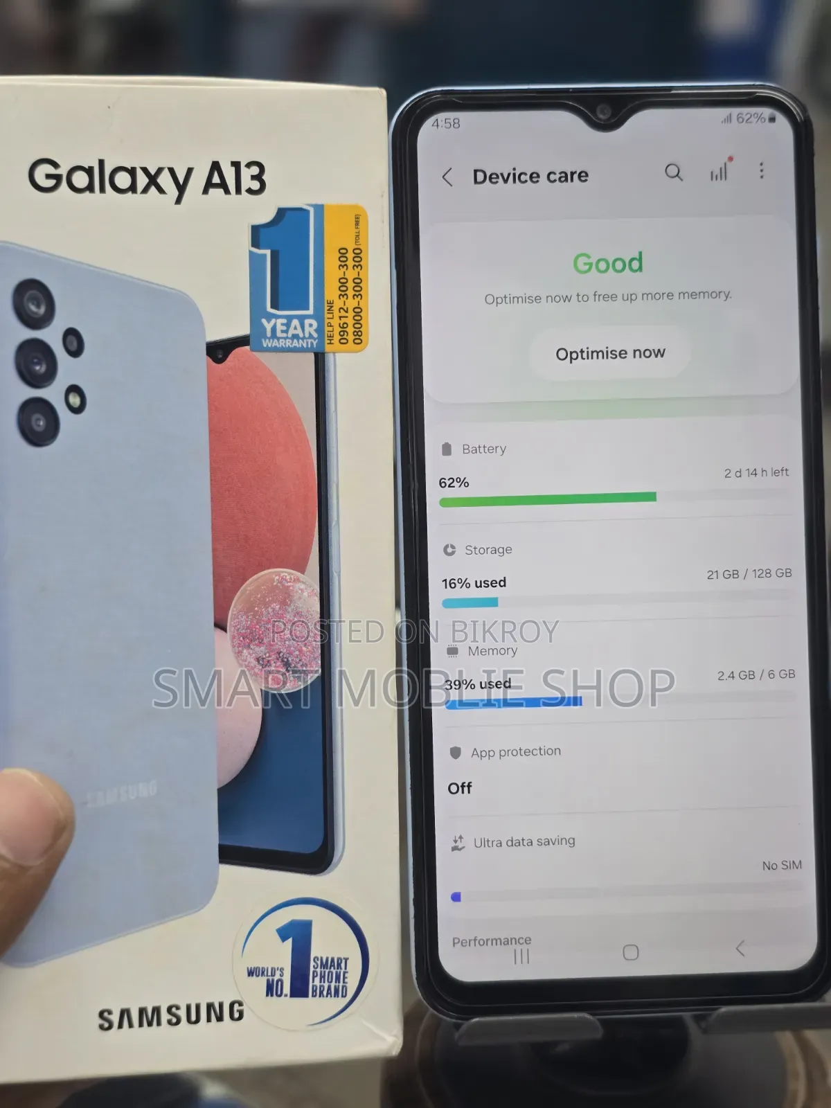 Samsung Galaxy A13 128 GB Blue