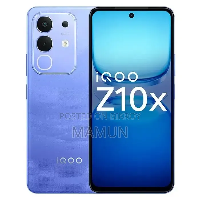 iQOO Z10x 128 GB Blue