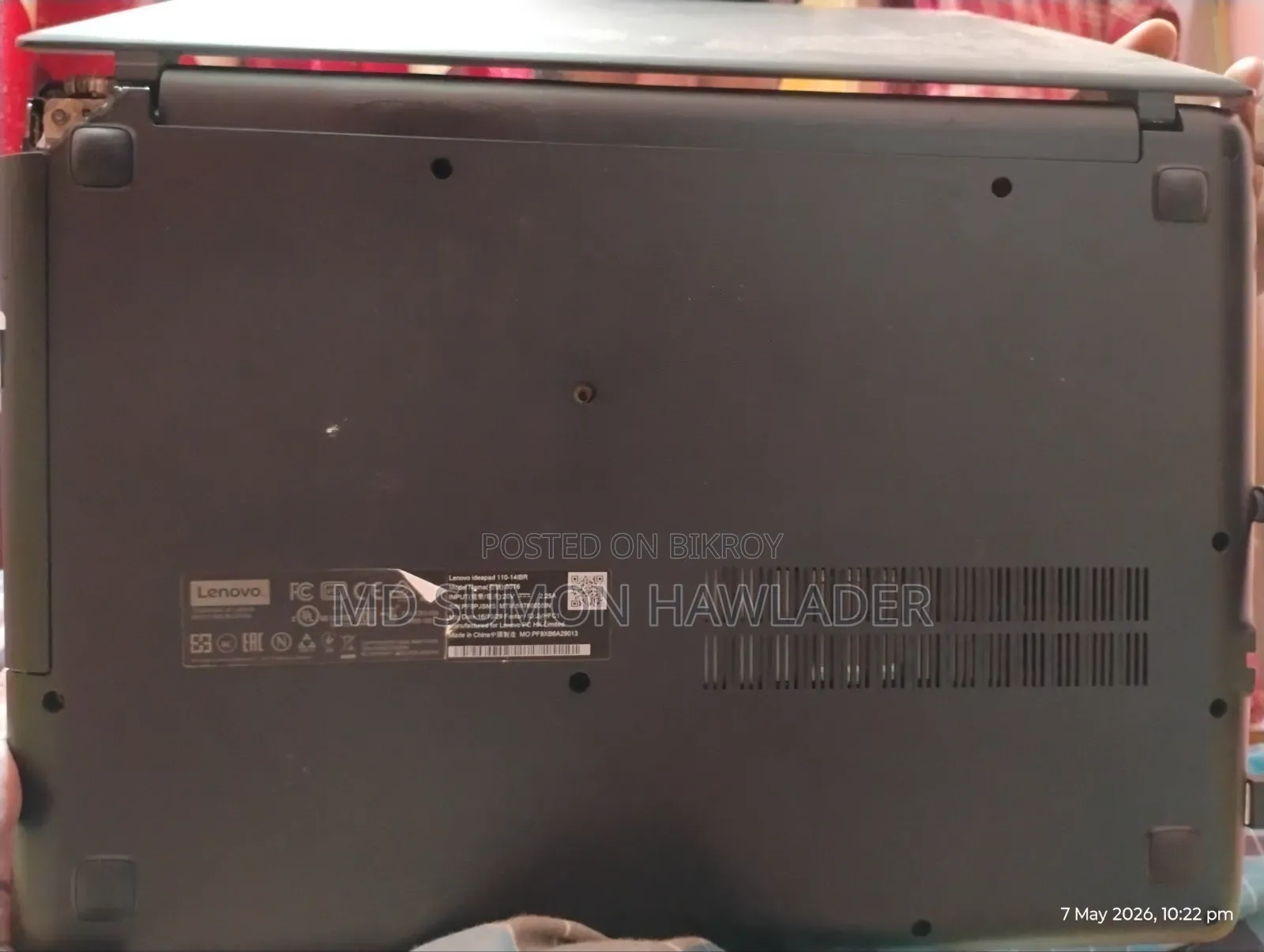 Laptop Lenovo IdeaPad 110 4GB Intel Pentium HDD 1T