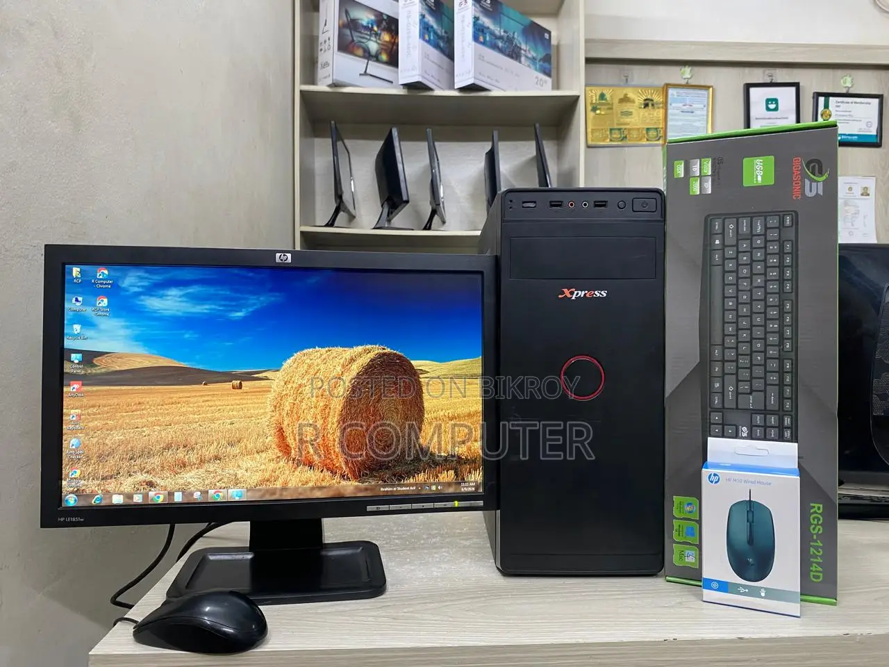 Desktop Computer 4GB Intel Core I5 SSD 128GB