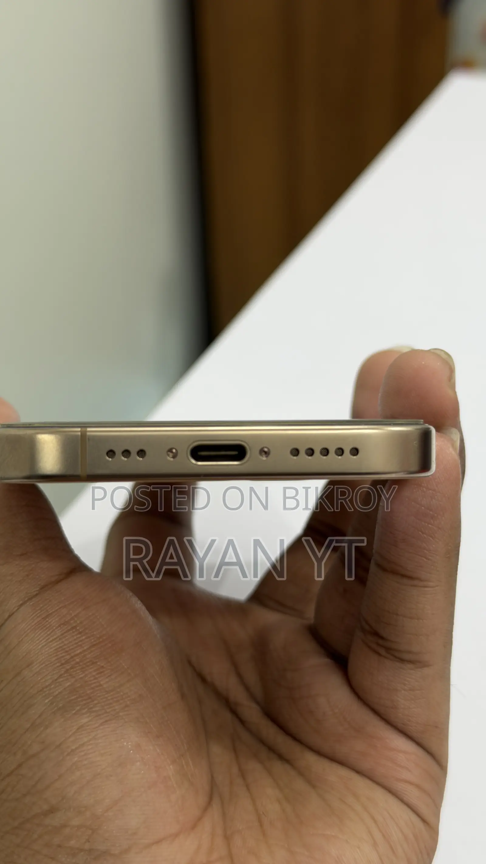 নতুন অ্যাপল আইফোন ১৬ প্রো ১২৮ জিবি রোজ গোল্ড