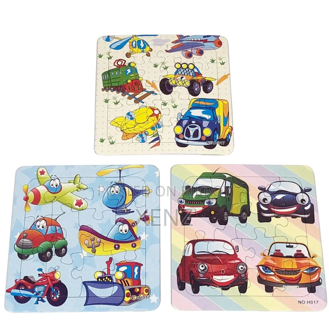Educational Wooden Puzzle Board for Kids ( Mix Size)