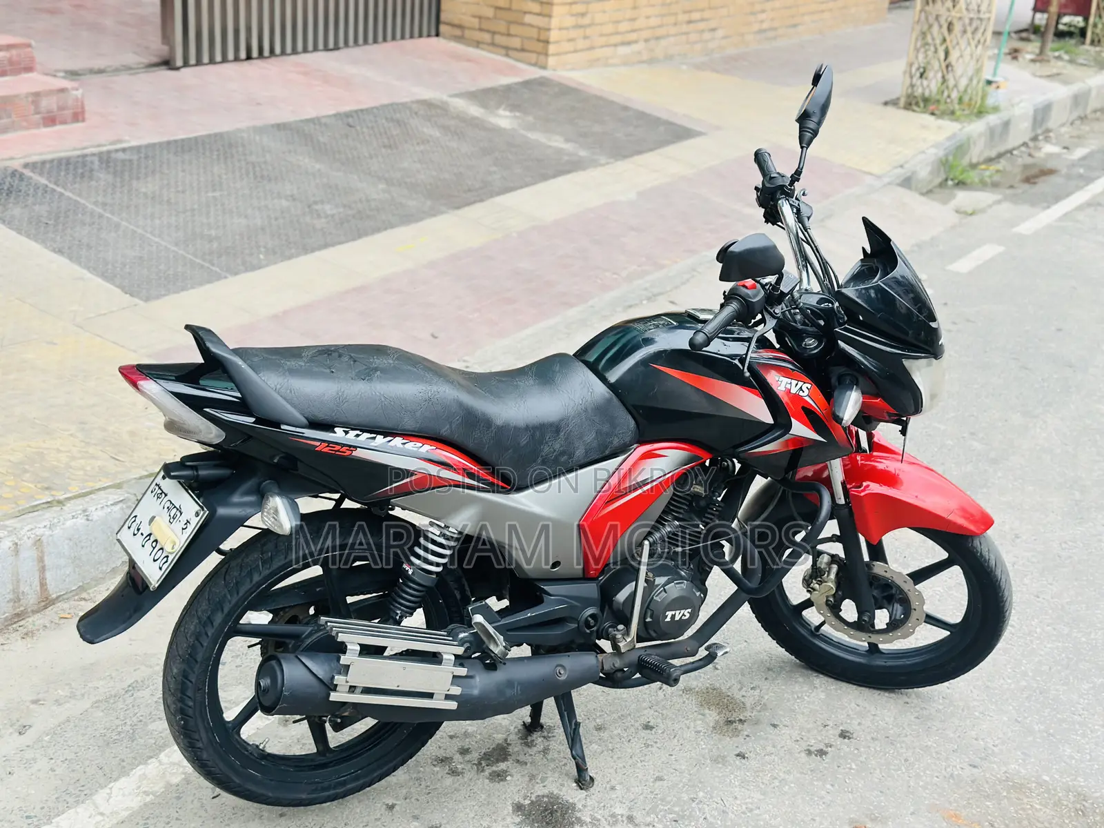 TVS Stryker 125 2018 Black