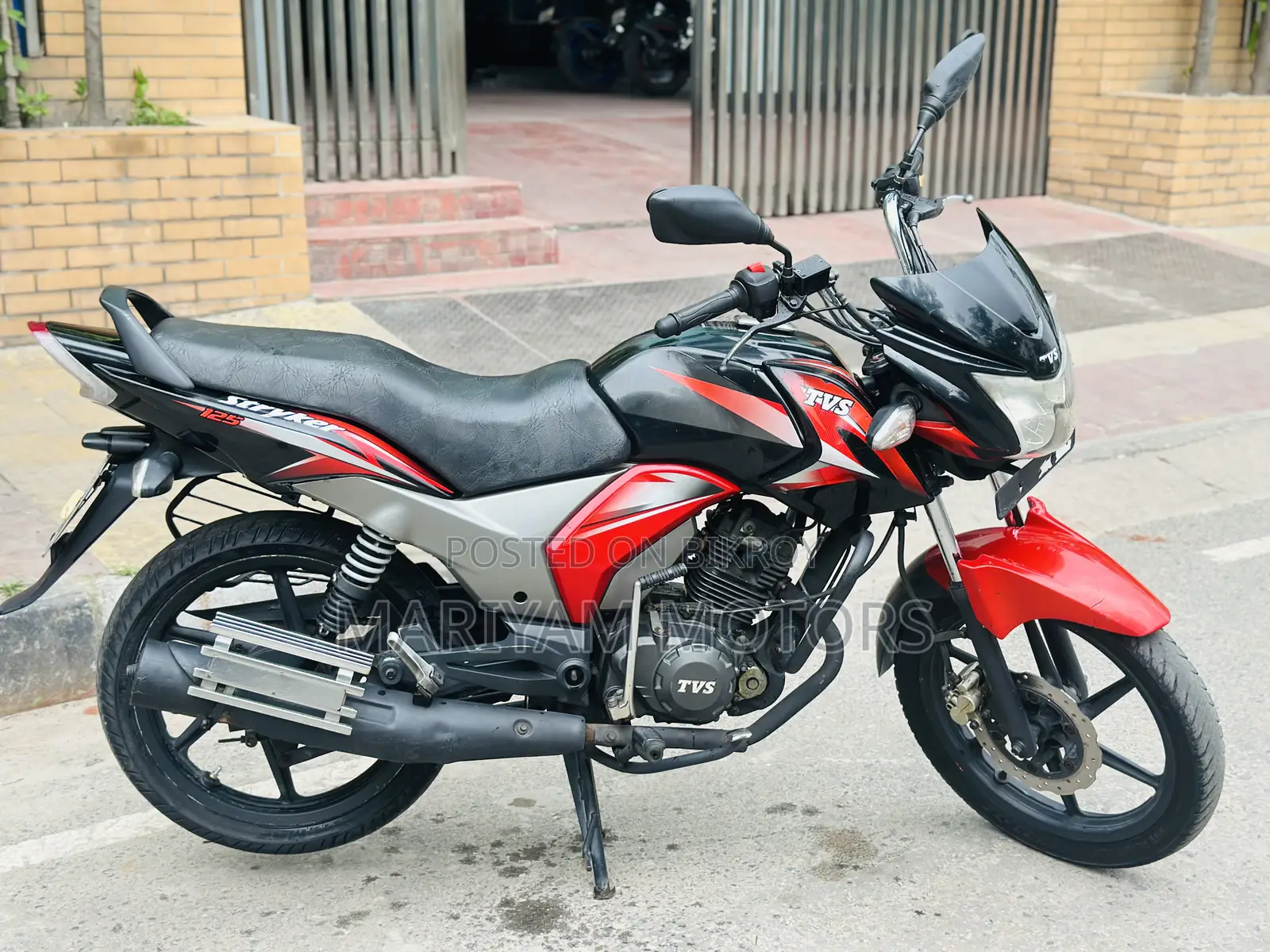 TVS Stryker 125 2018 Black