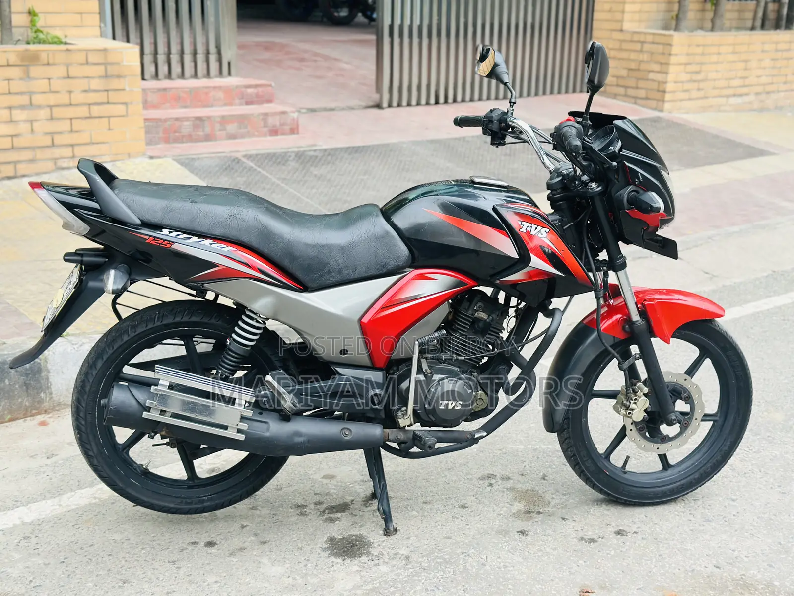 TVS Stryker 125 2018 Black