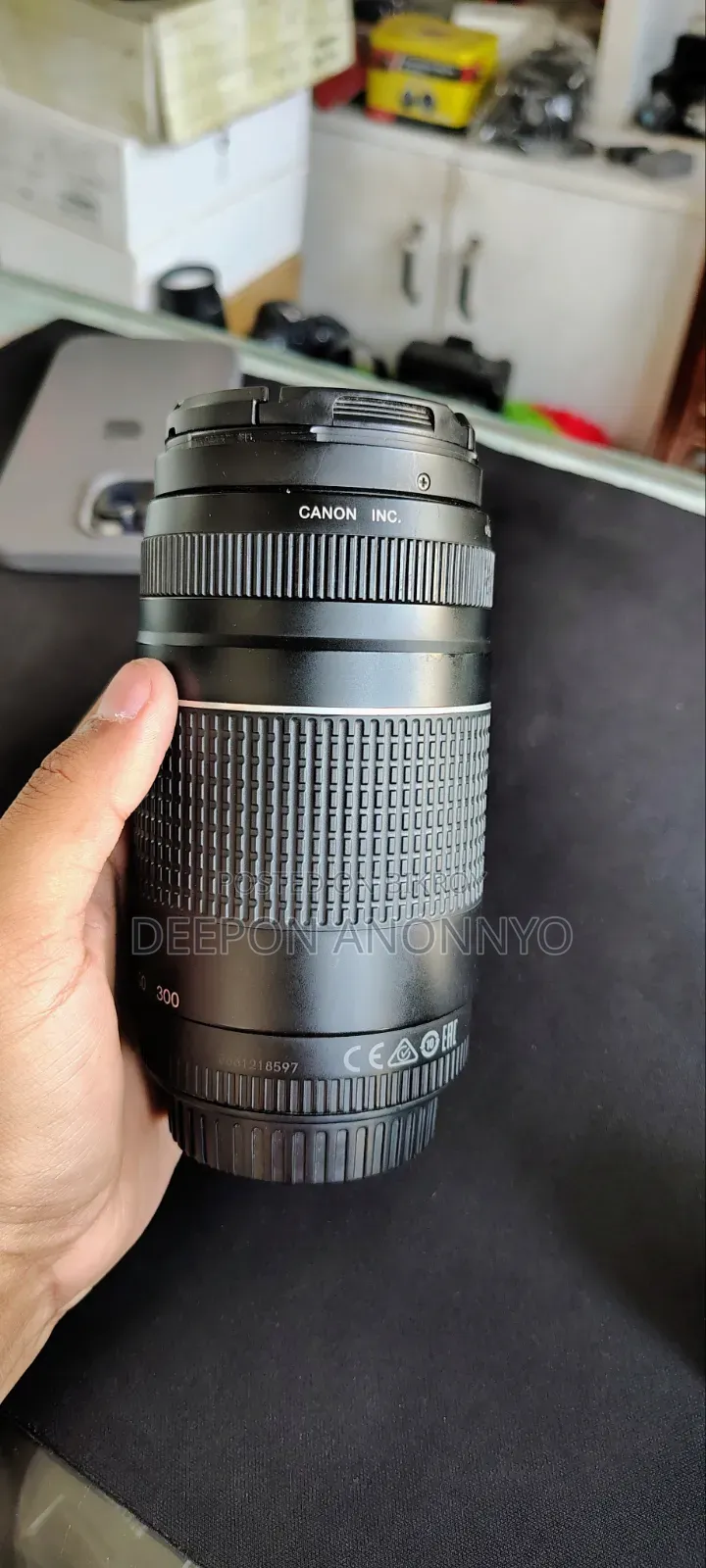 Canon 800d 75 300 Lens