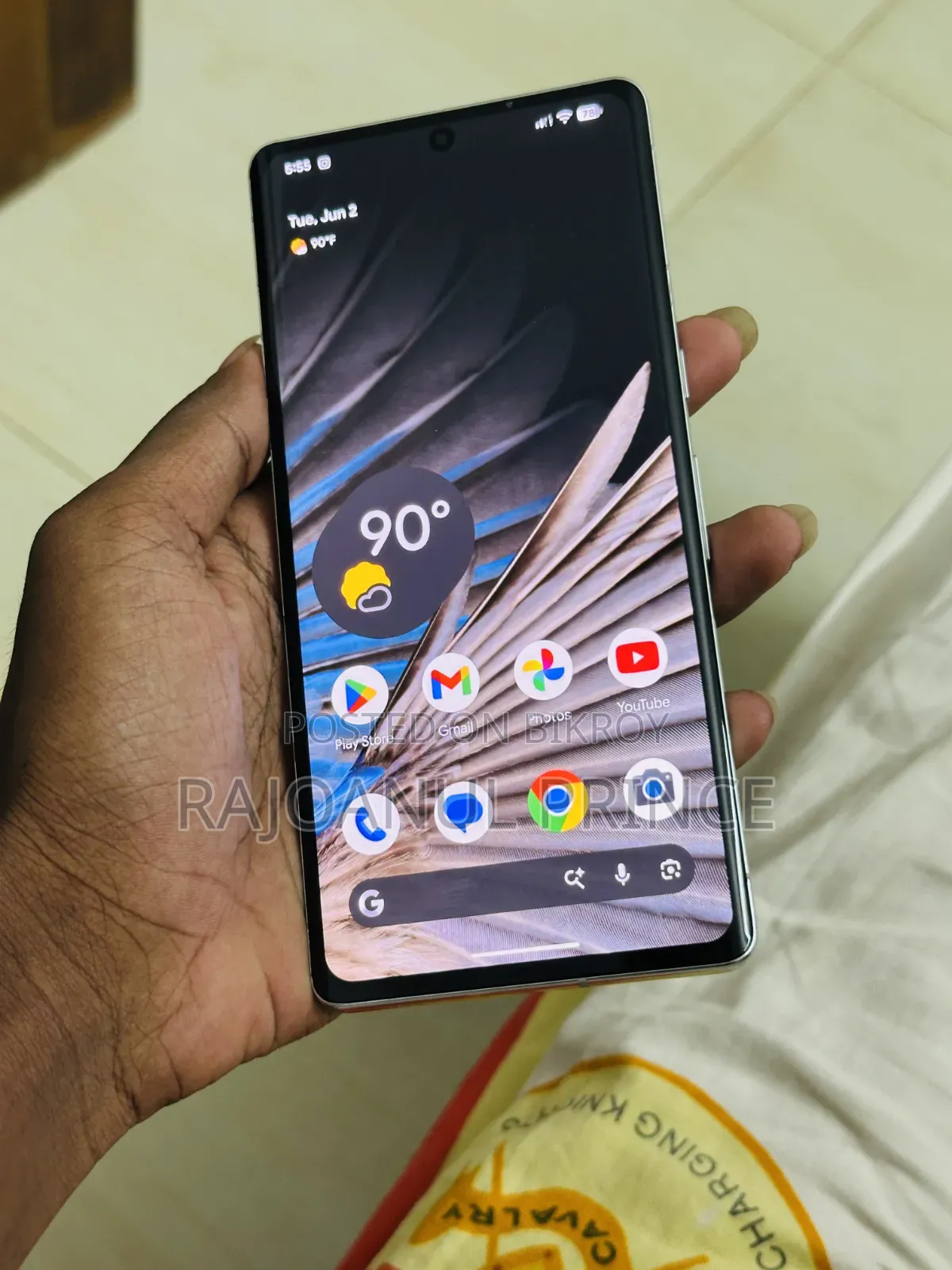 Google Pixel 7 Pro 256 GB White