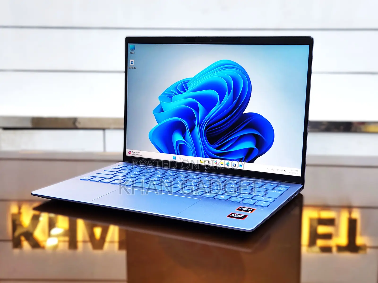 New Laptop HP 16GB AMD Ryzen 5 SSD 512GB