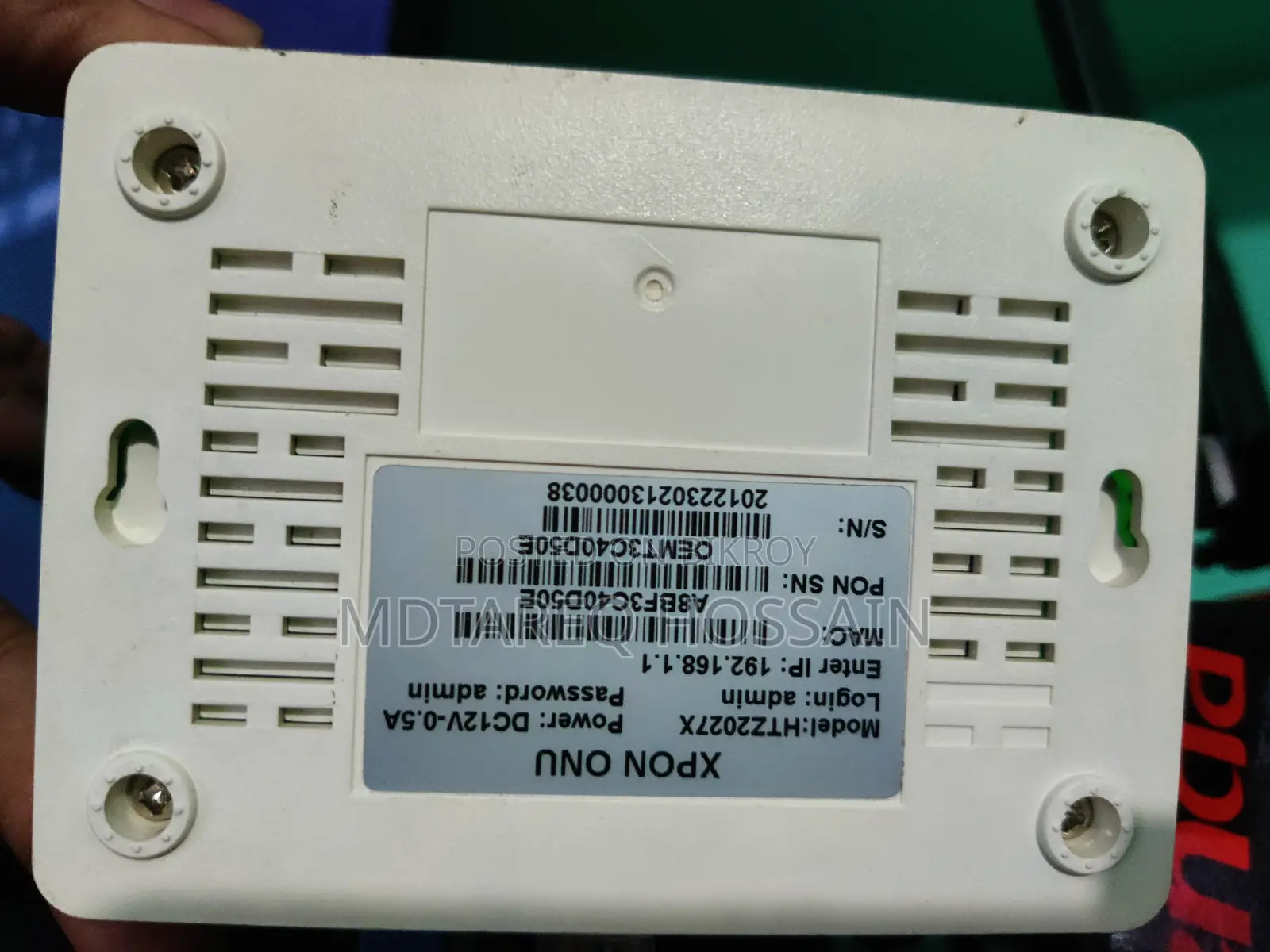 FTTH Xpon Onu Original