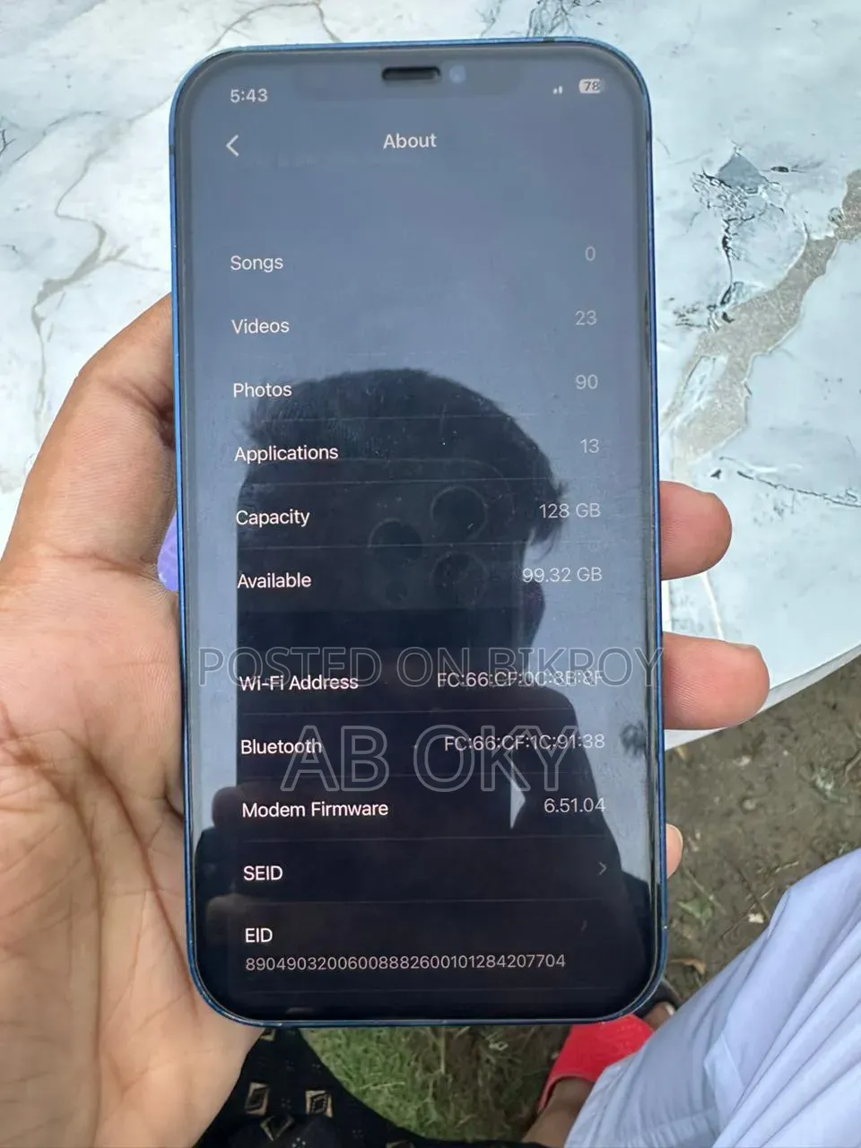 Apple iPhone 12 128 GB Blue