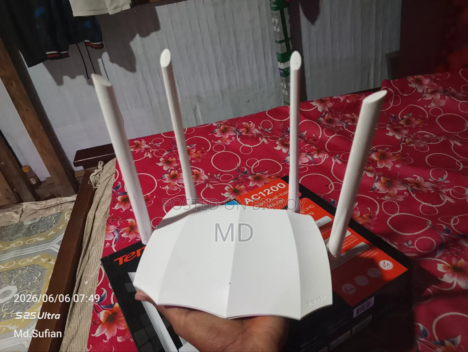 Tenda Ac1200 Dual Band Wi-Fi Router