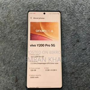 Vivo Y200 128 GB White
