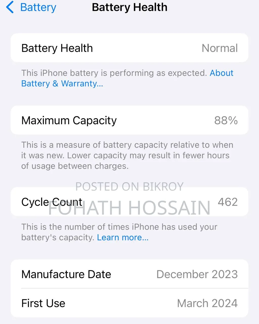 Apple iPhone 15 Pro 128 GB White