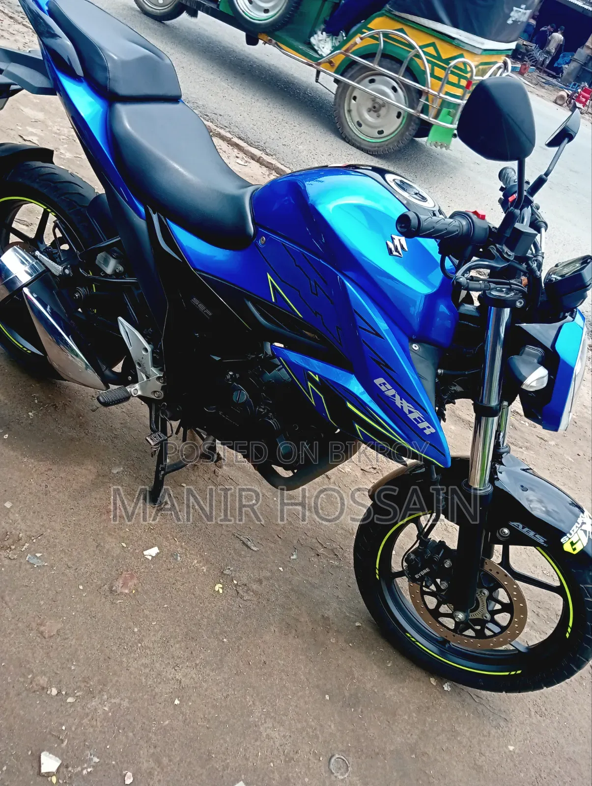Suzuki Gixxer Fi ABS 2025 Blue