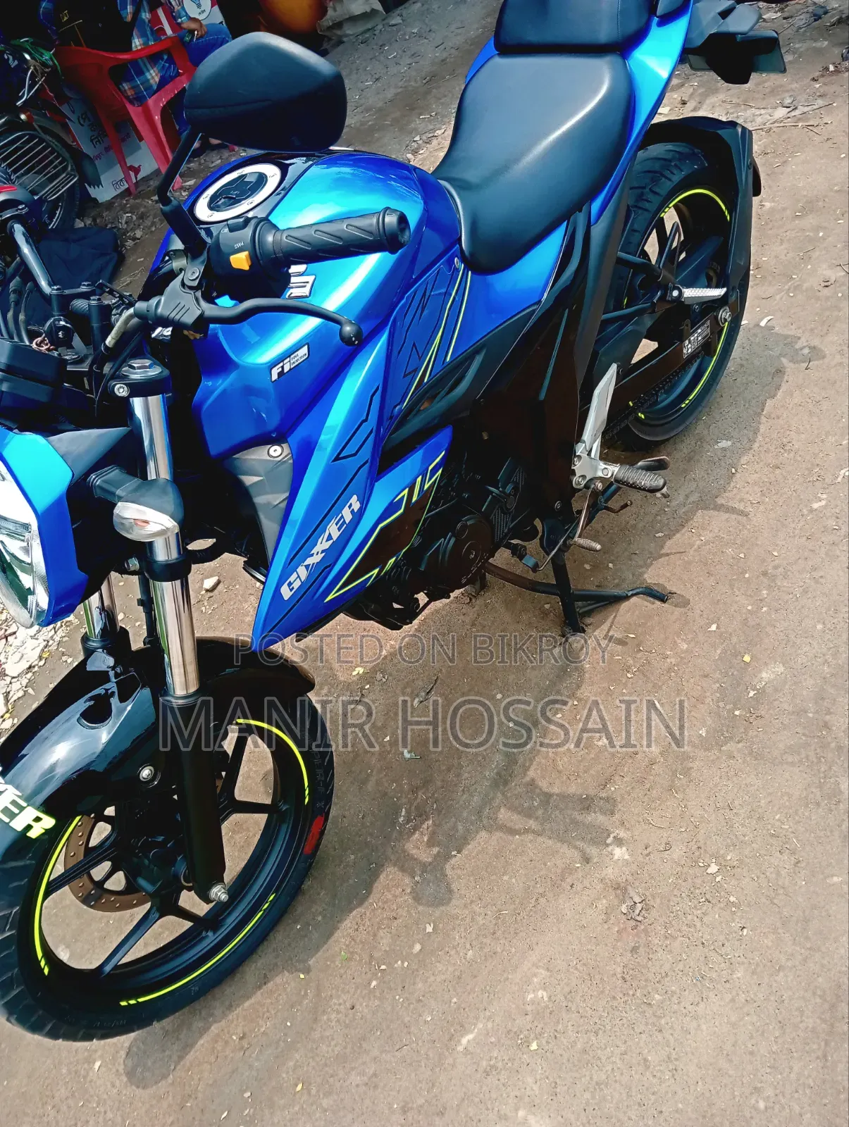 Suzuki Gixxer Fi ABS 2025 Blue