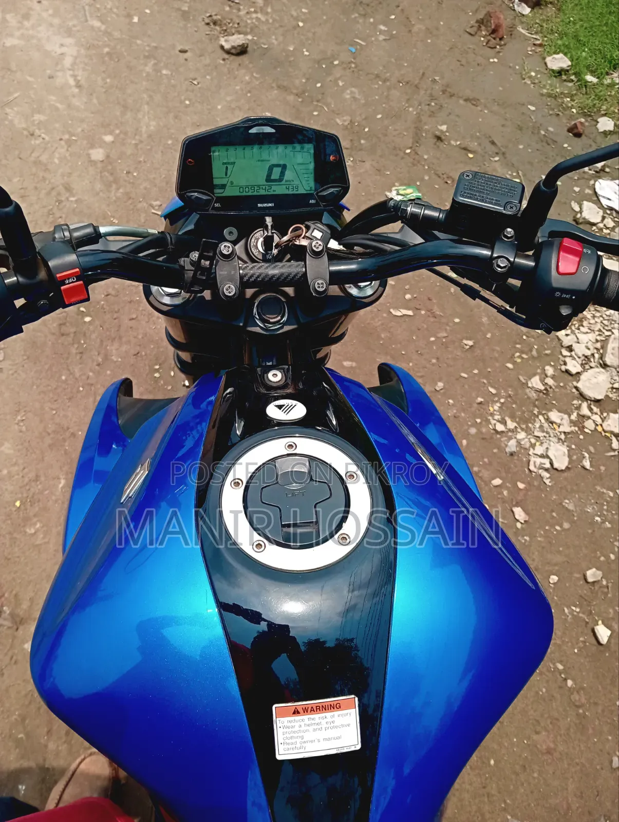 Suzuki Gixxer Fi ABS 2025 Blue