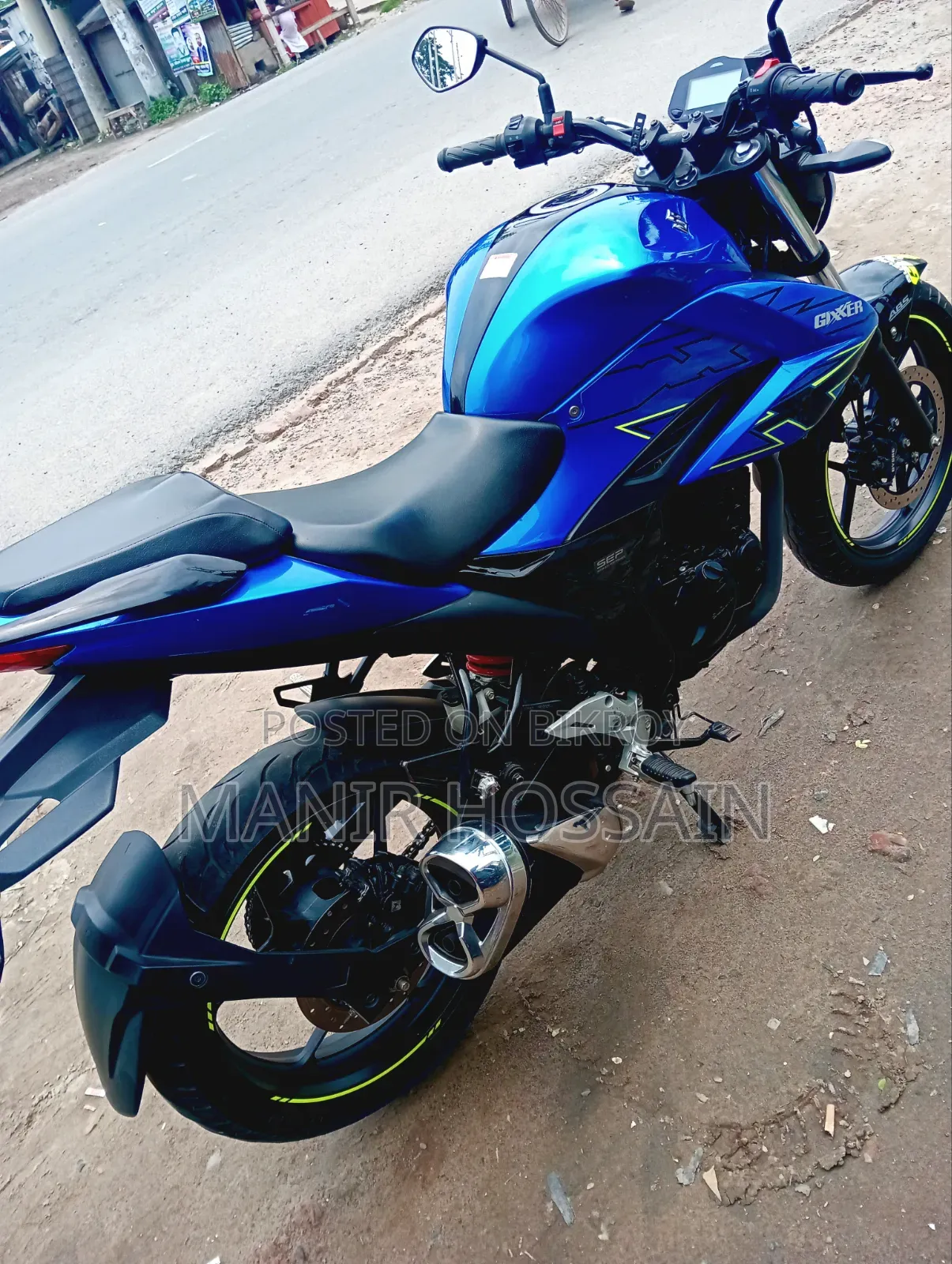 Suzuki Gixxer Fi ABS 2025 Blue