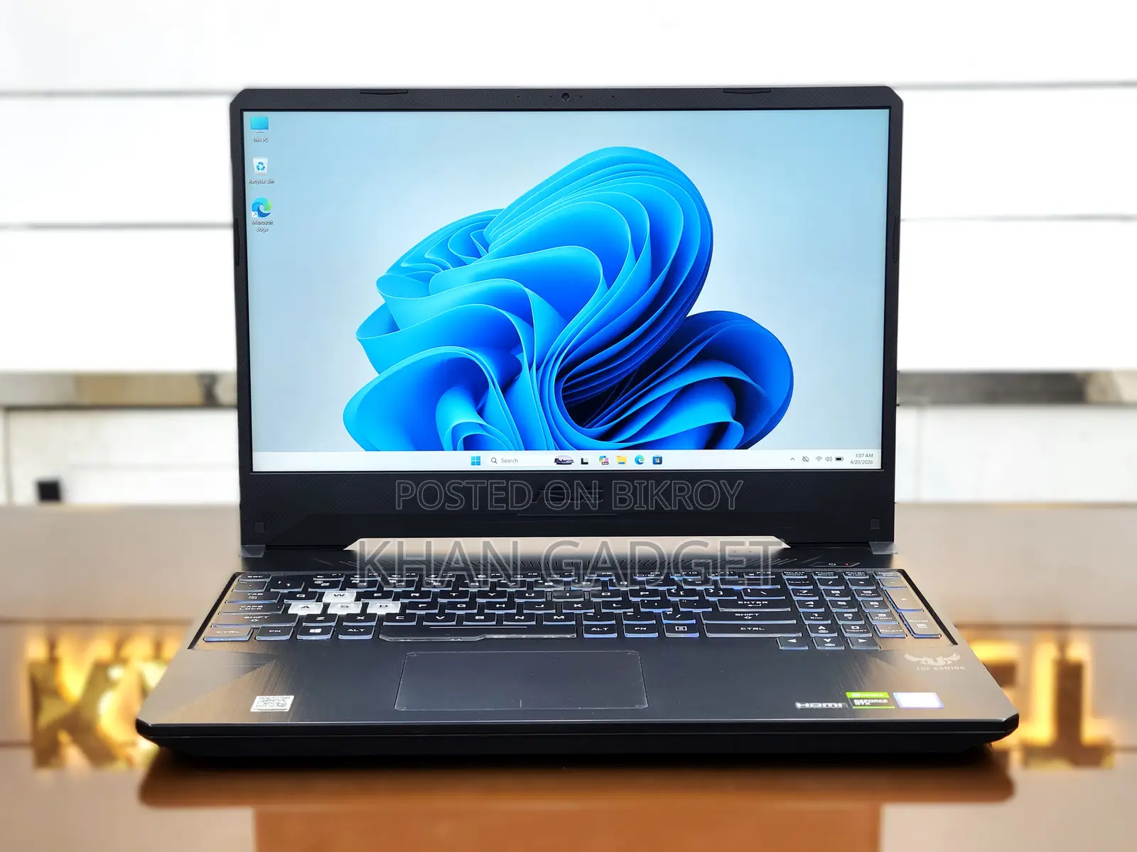 Laptop Asus TUF Gaming A15 8GB Intel Core I5 SSD 512GB