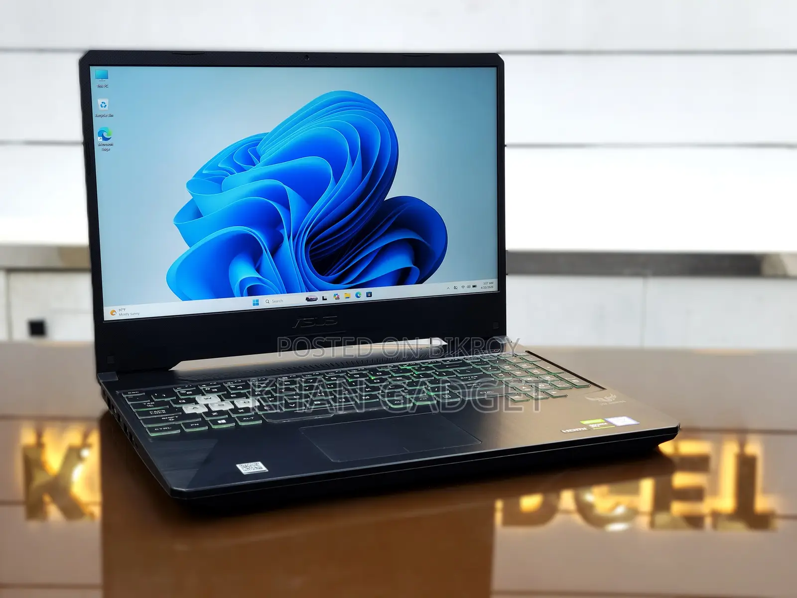 Laptop Asus TUF Gaming A15 8GB Intel Core I5 SSD 512GB