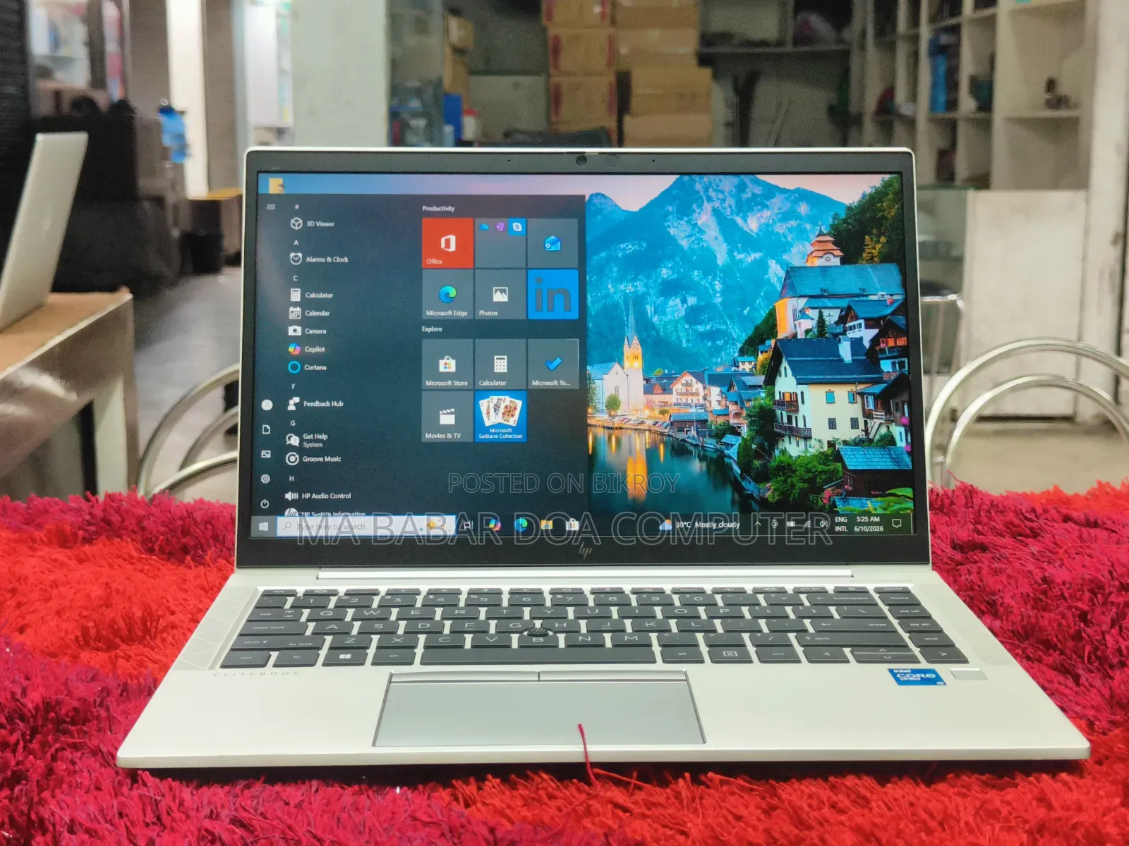 Laptop HP EliteBook 840 G8 8GB Intel Core I5 SSD 256GB