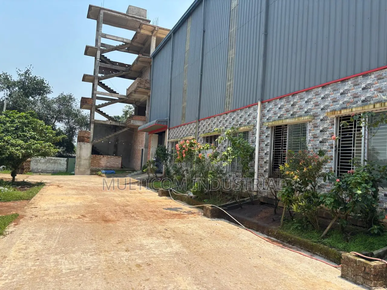 7 Bigah Land With 50000 Sqft Factory Shed At Gazipur
