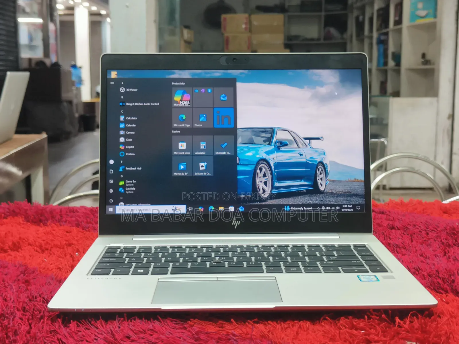 Laptop HP EliteBook 840 G6 8GB Intel Core I5 SSD 256GB