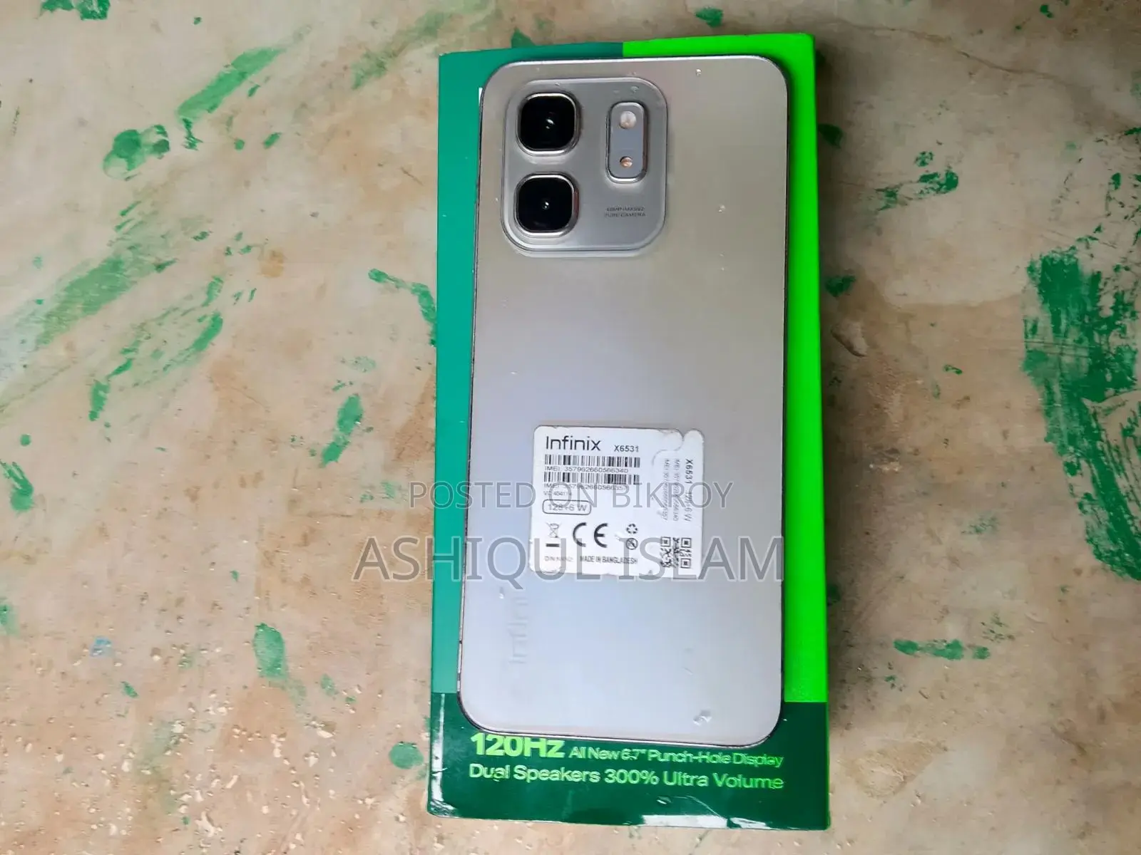 Infinix Hot 50i 128 GB White
