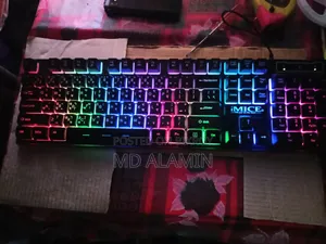 Gaming Keyboard Mouse RGB Led
