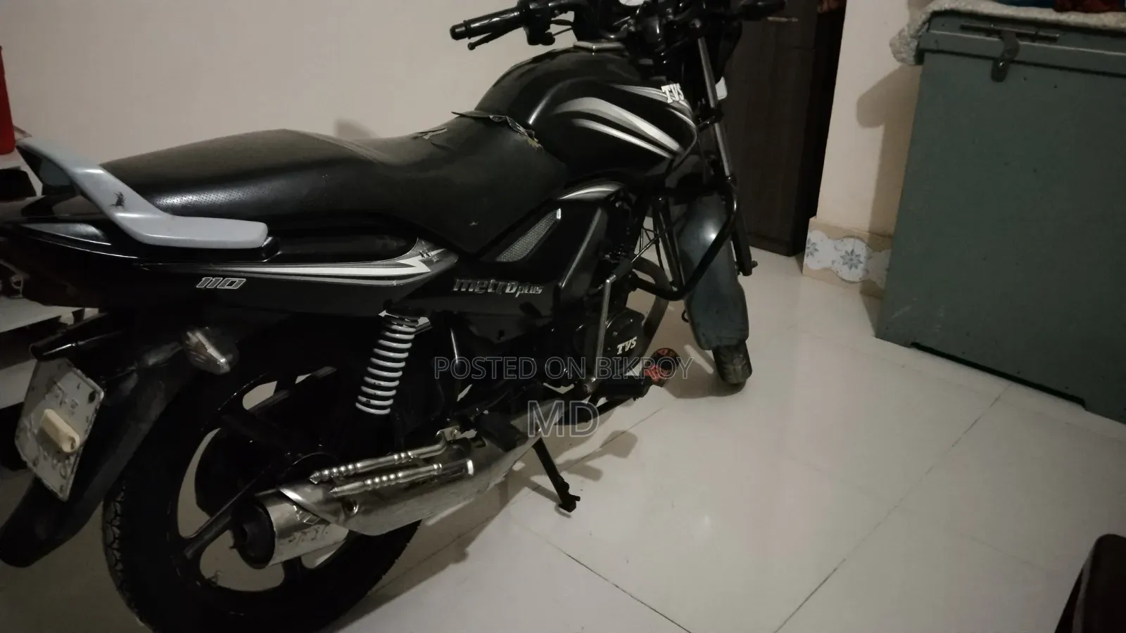 TVS Metro Plus 2016 Black