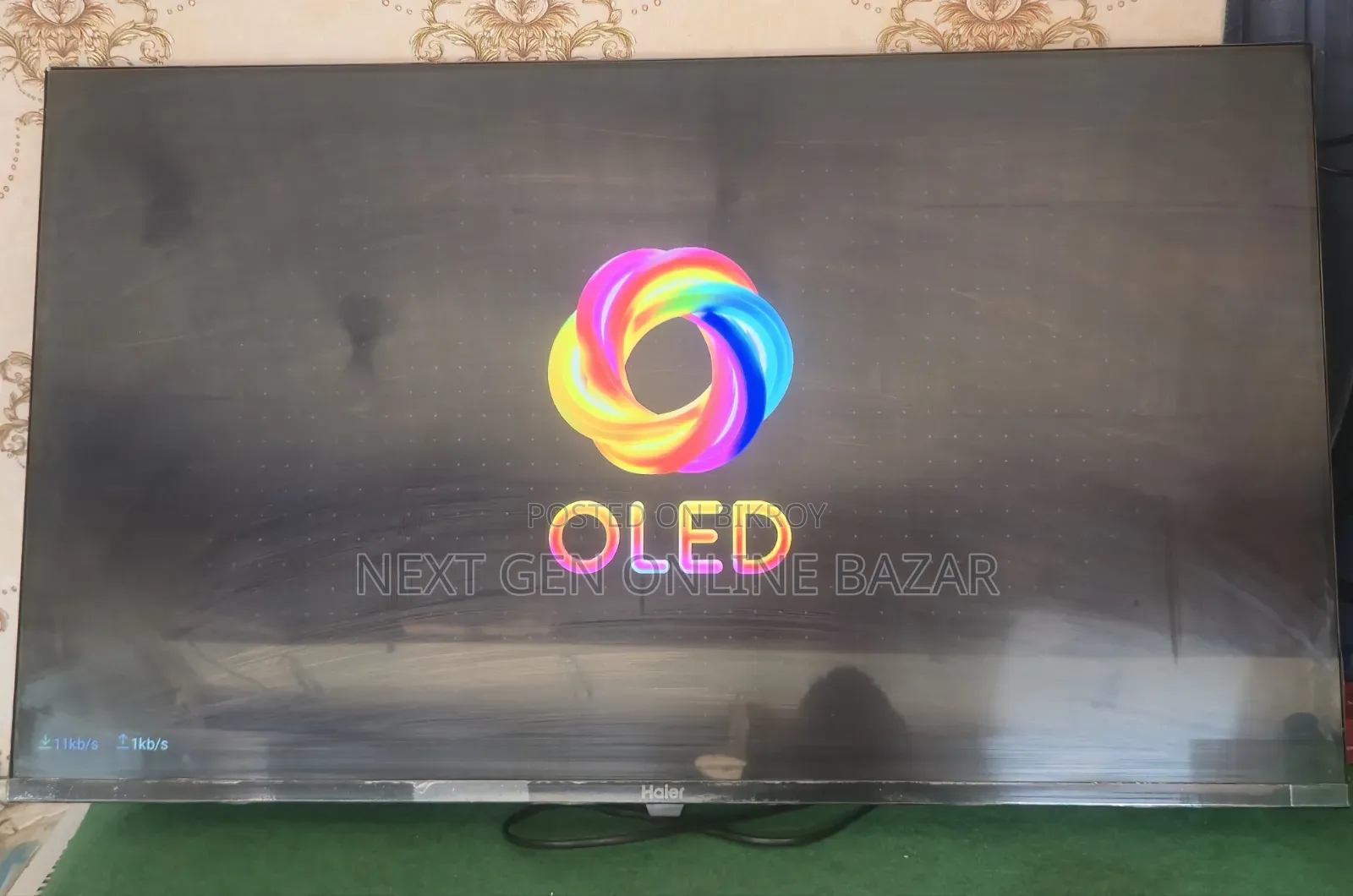 Haier 43" Google Voice LED TV (6 Months Warranty and Replacement)