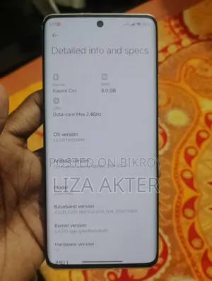 Xiaomi Civi 1S 256 GB Pink