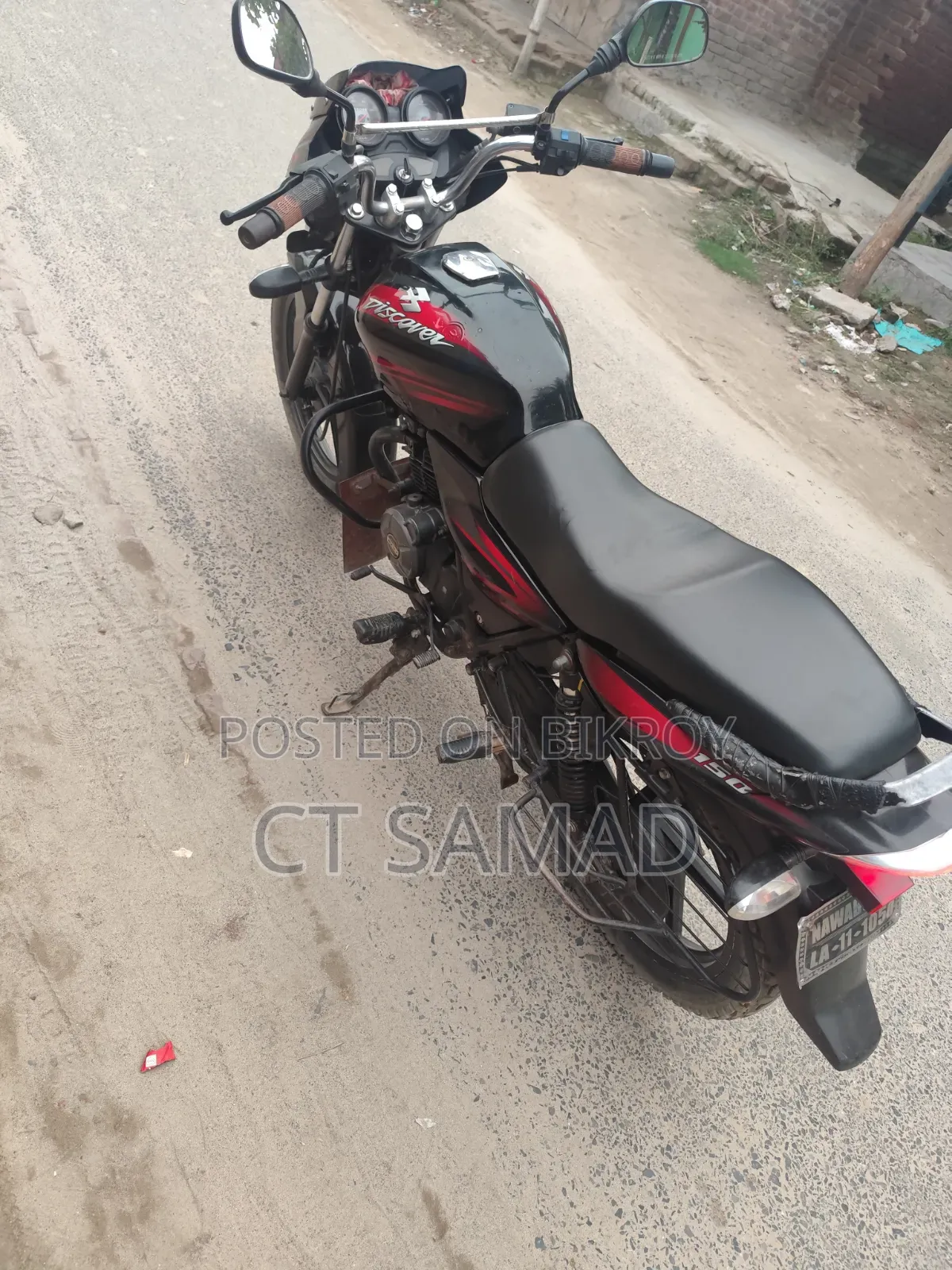Bajaj Discover 150 2012 Black