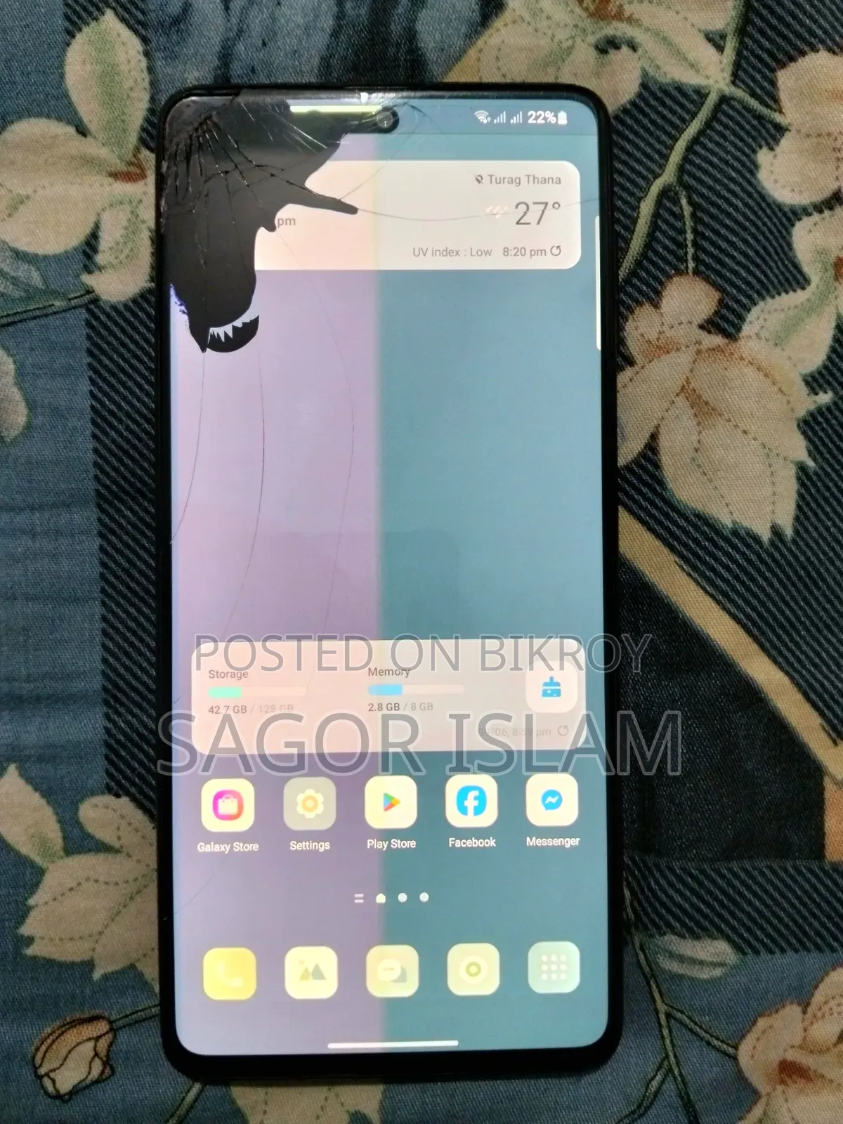 Samsung Galaxy M62 128 GB Black