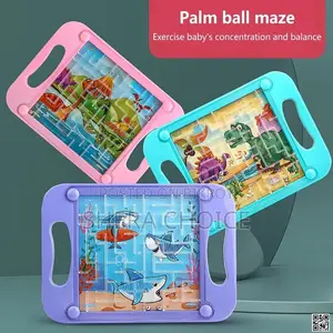 3d Educational Toy Baby Balance Ball Board Puzzle Game Kid Brain Game