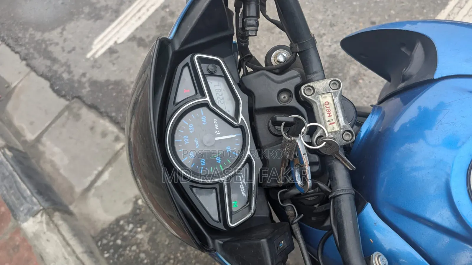 New Hero Passion Pro 2022 Blue