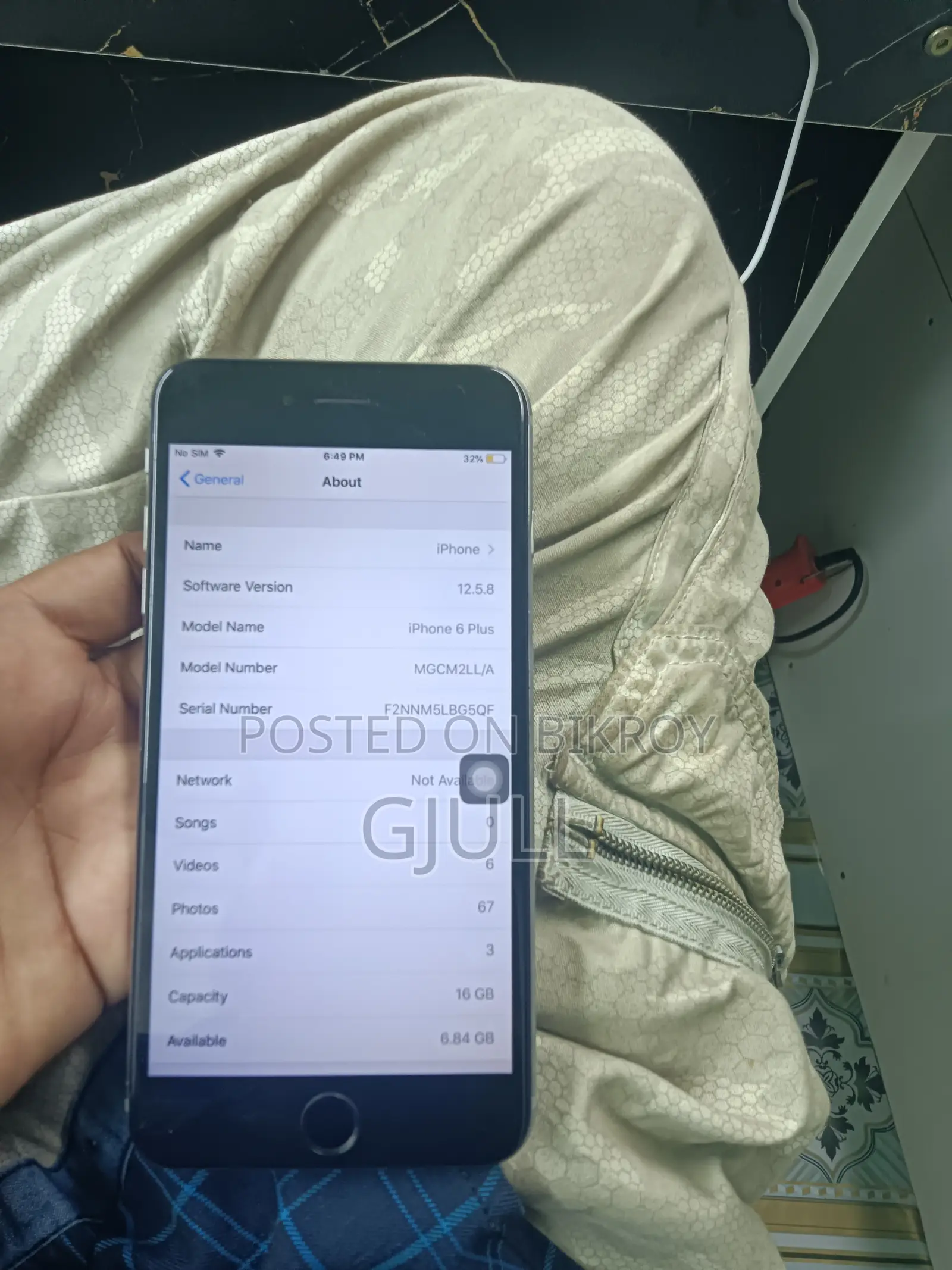Apple iPhone 6 Plus 16 GB Silver
