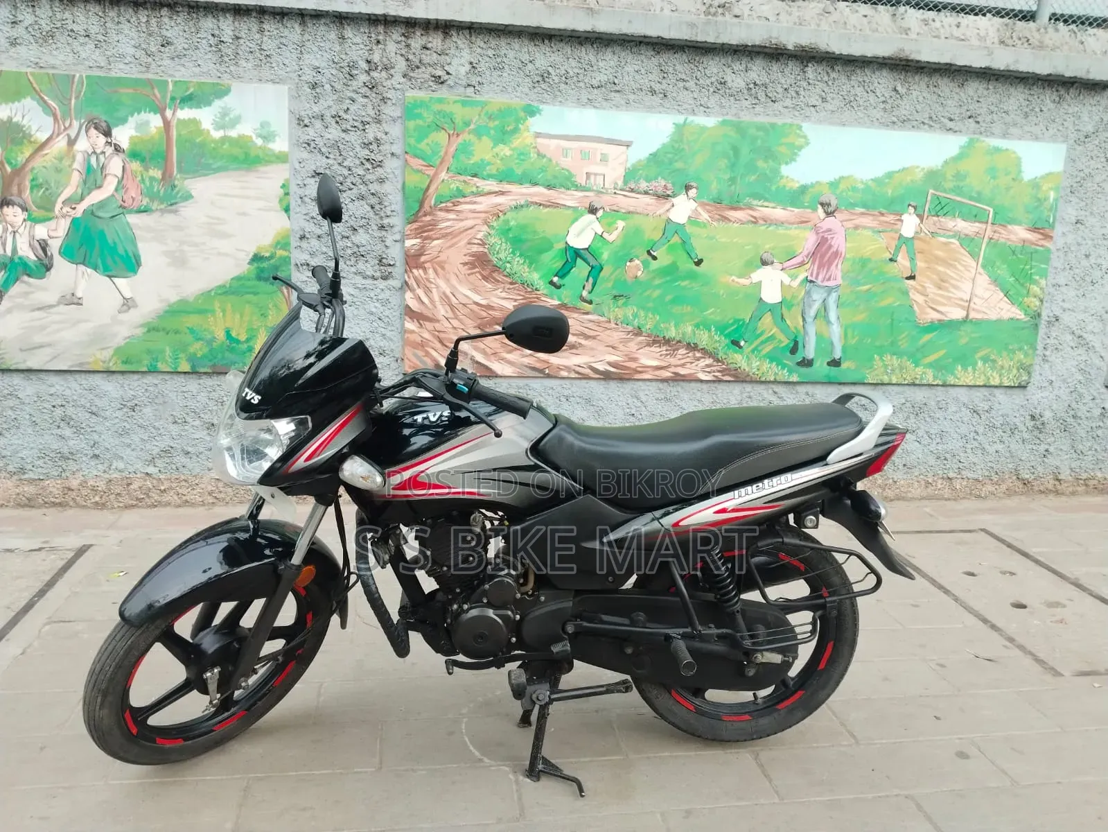 TVS Metro 2025 Black