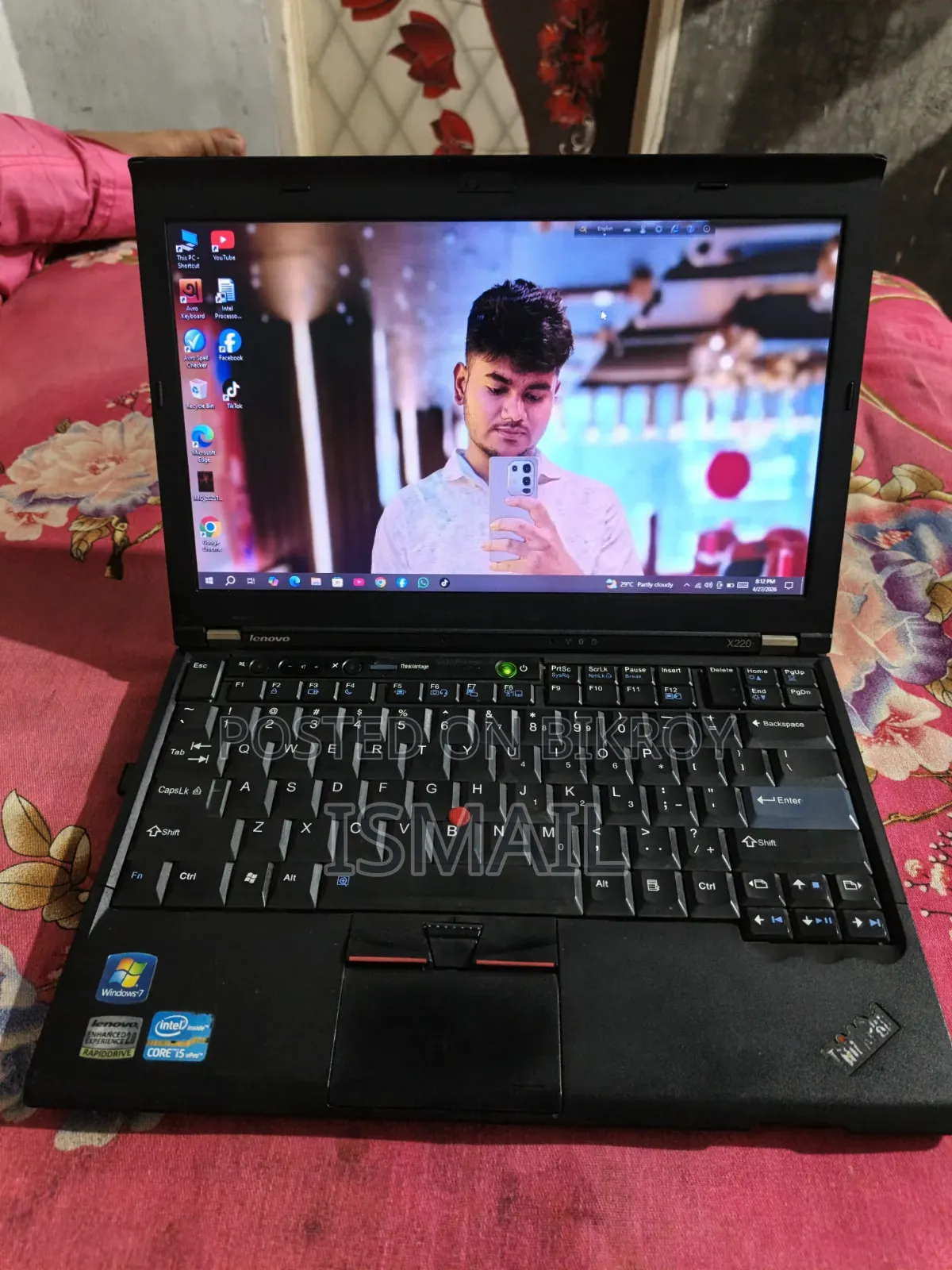Laptop Lenovo ThinkPad X220 16GB Intel Core i5 SSD 128GB