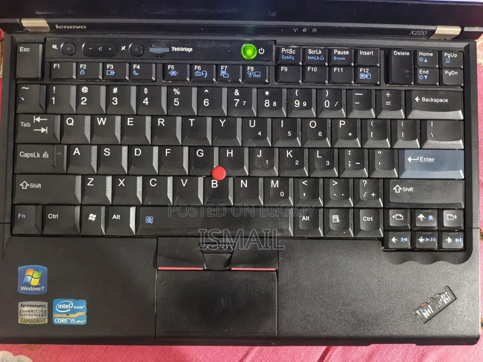 Laptop Lenovo ThinkPad X220 16GB Intel Core i5 SSD 128GB