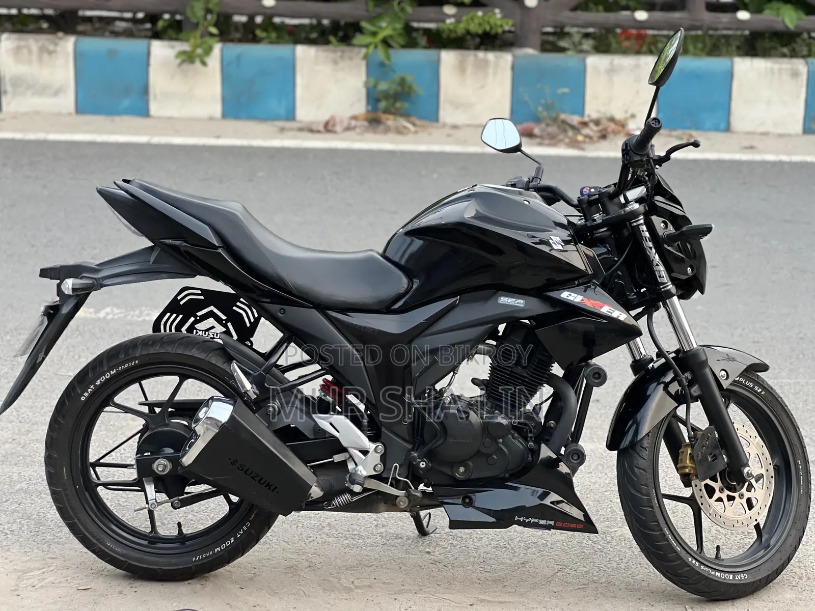 Suzuki Gixxer Monotone 2024 Black