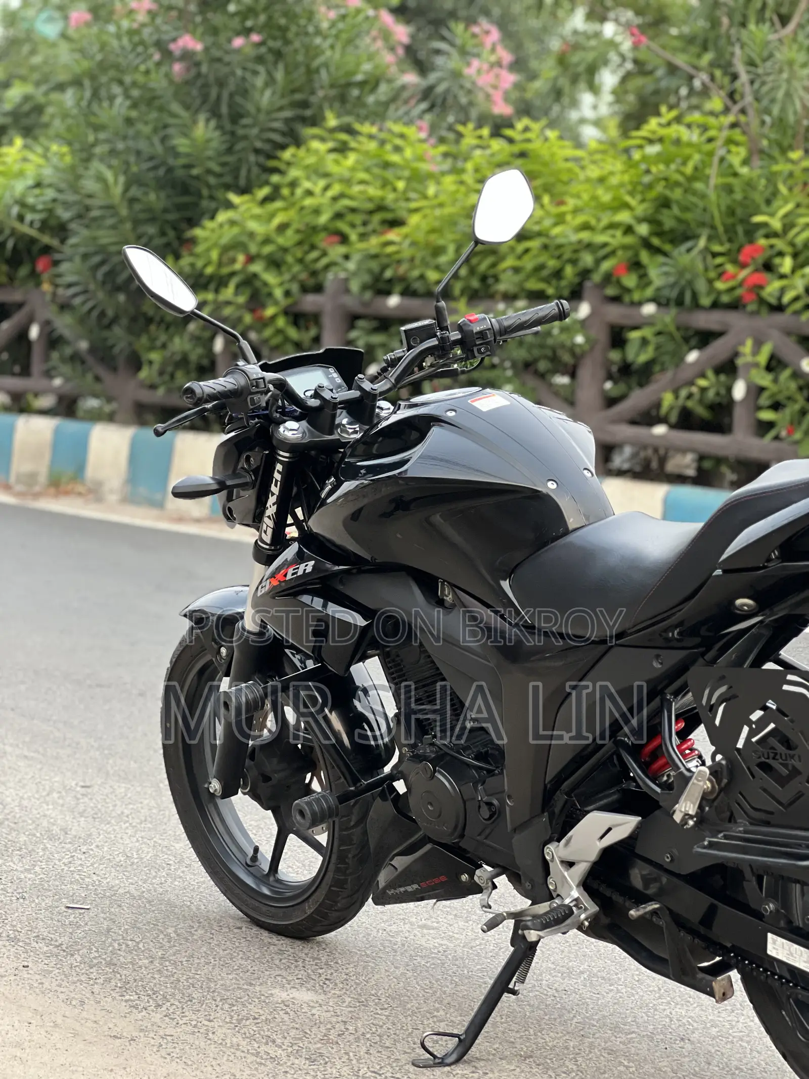 Suzuki Gixxer Monotone 2024 Black