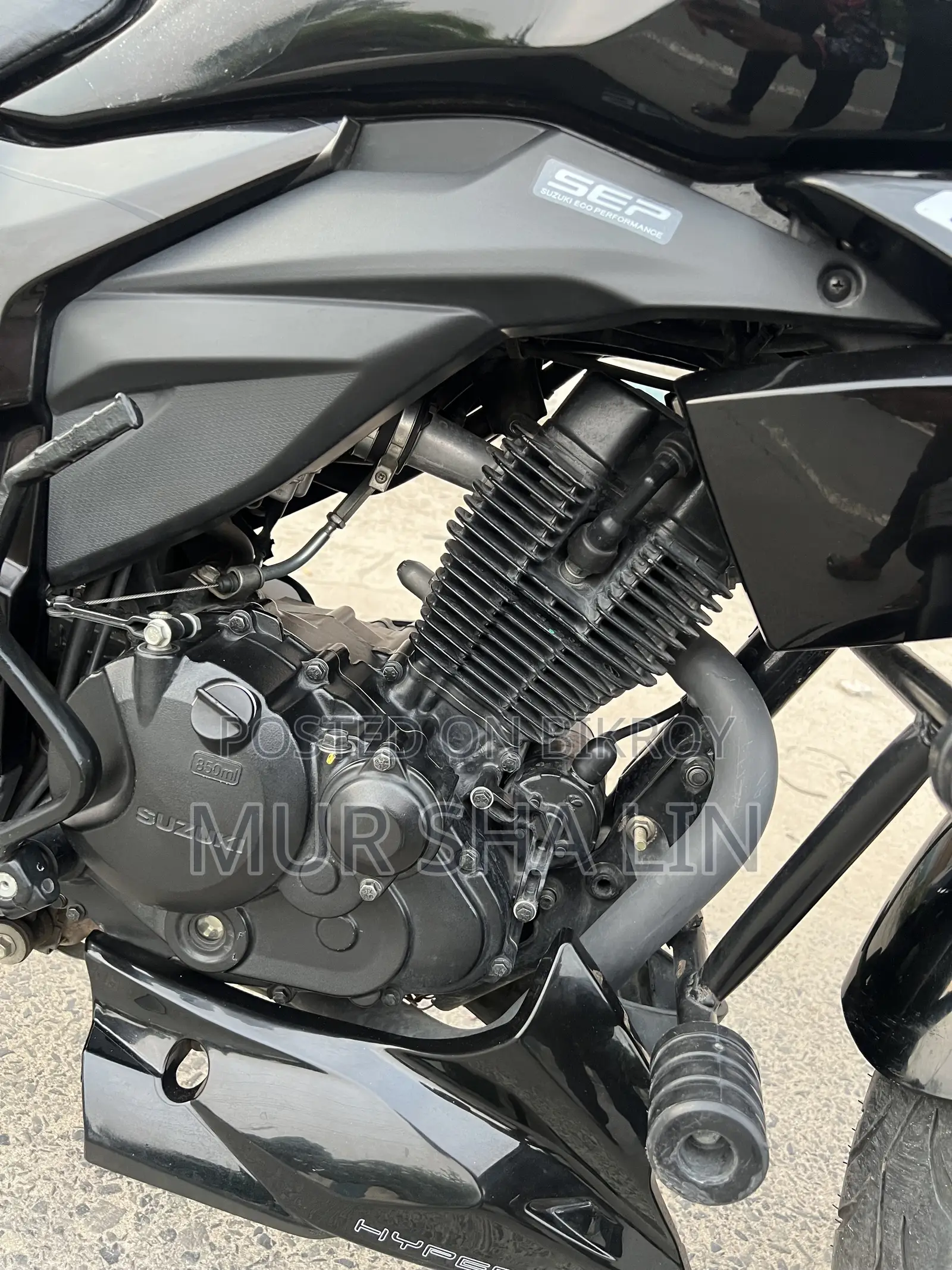 Suzuki Gixxer Monotone 2024 Black