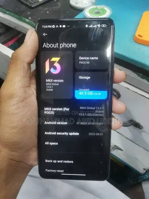 Xiaomi Poco X3 128 GB Blue
