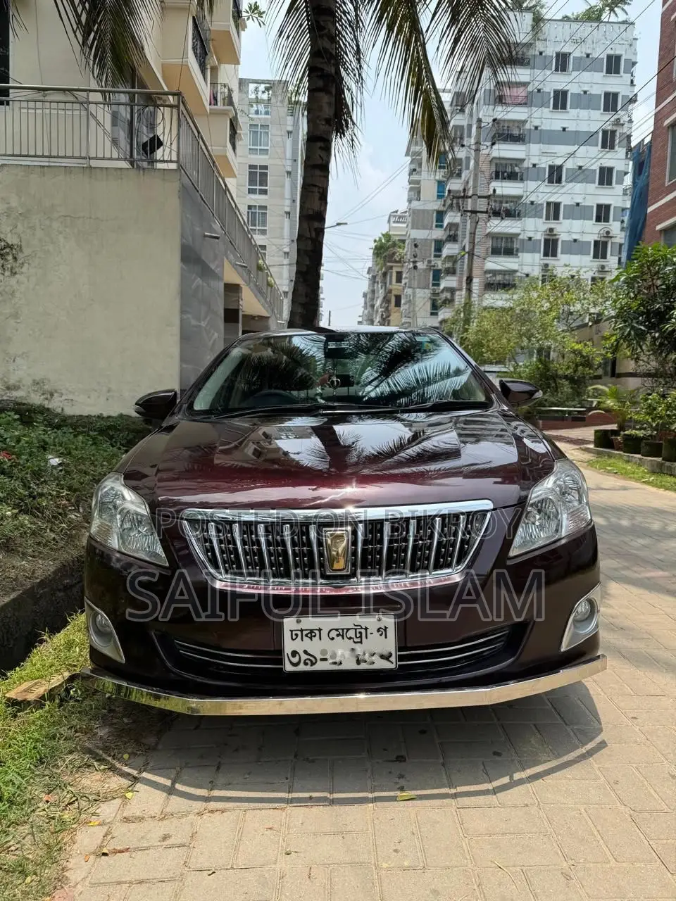 Toyota Premio 1.5 Front-Wheel Drive 2015 Burgundy