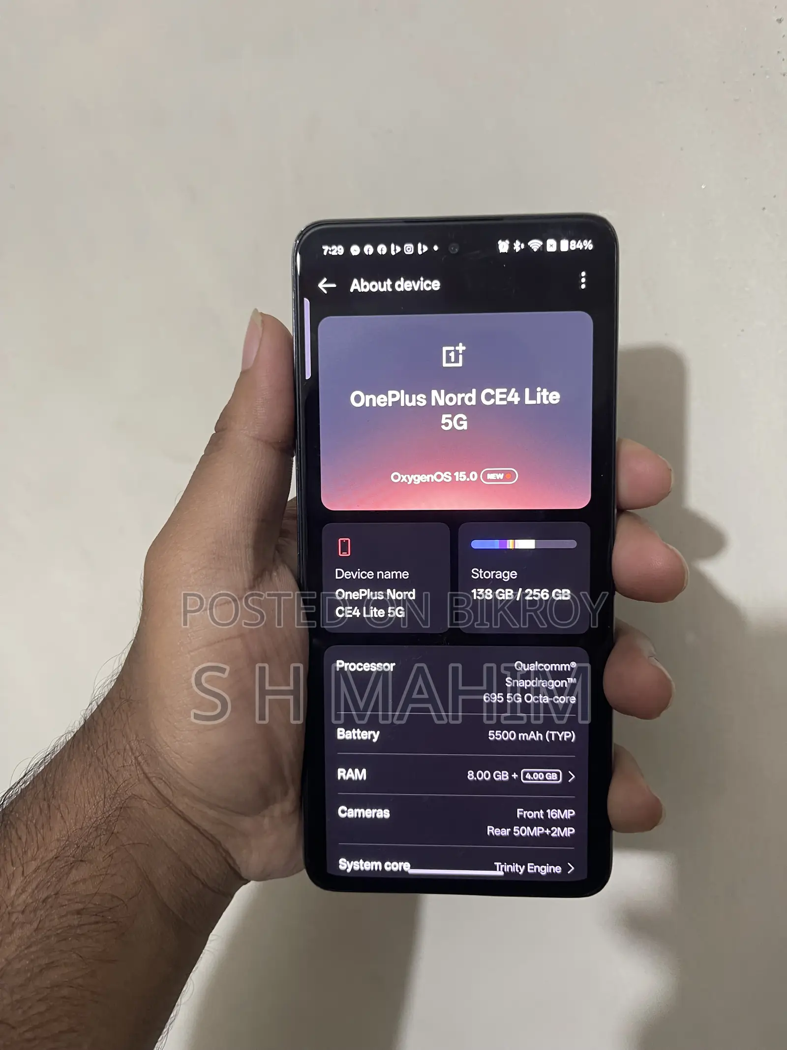 OnePlus Nord CE4 Lite 256 GB Black