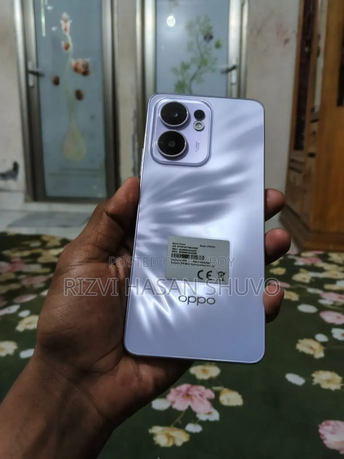 Oppo Reno13 F 256 GB Purple