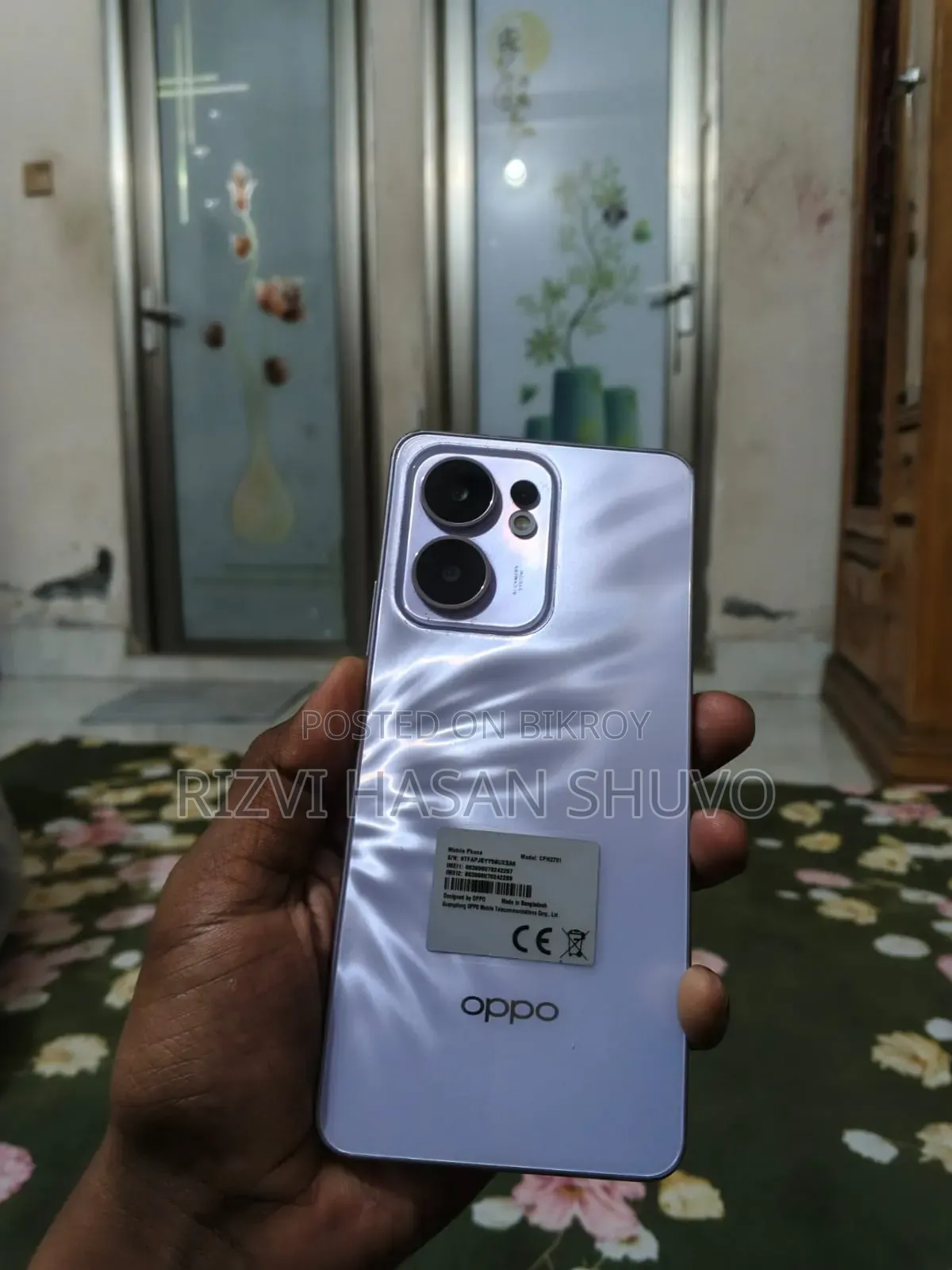 Oppo Reno13 F 256 GB Purple