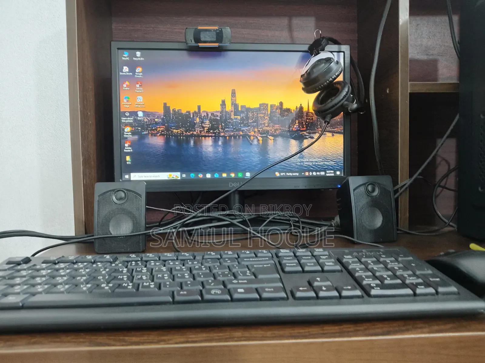 Desktop Computer 4GB Intel Core i3 SSD 128GB