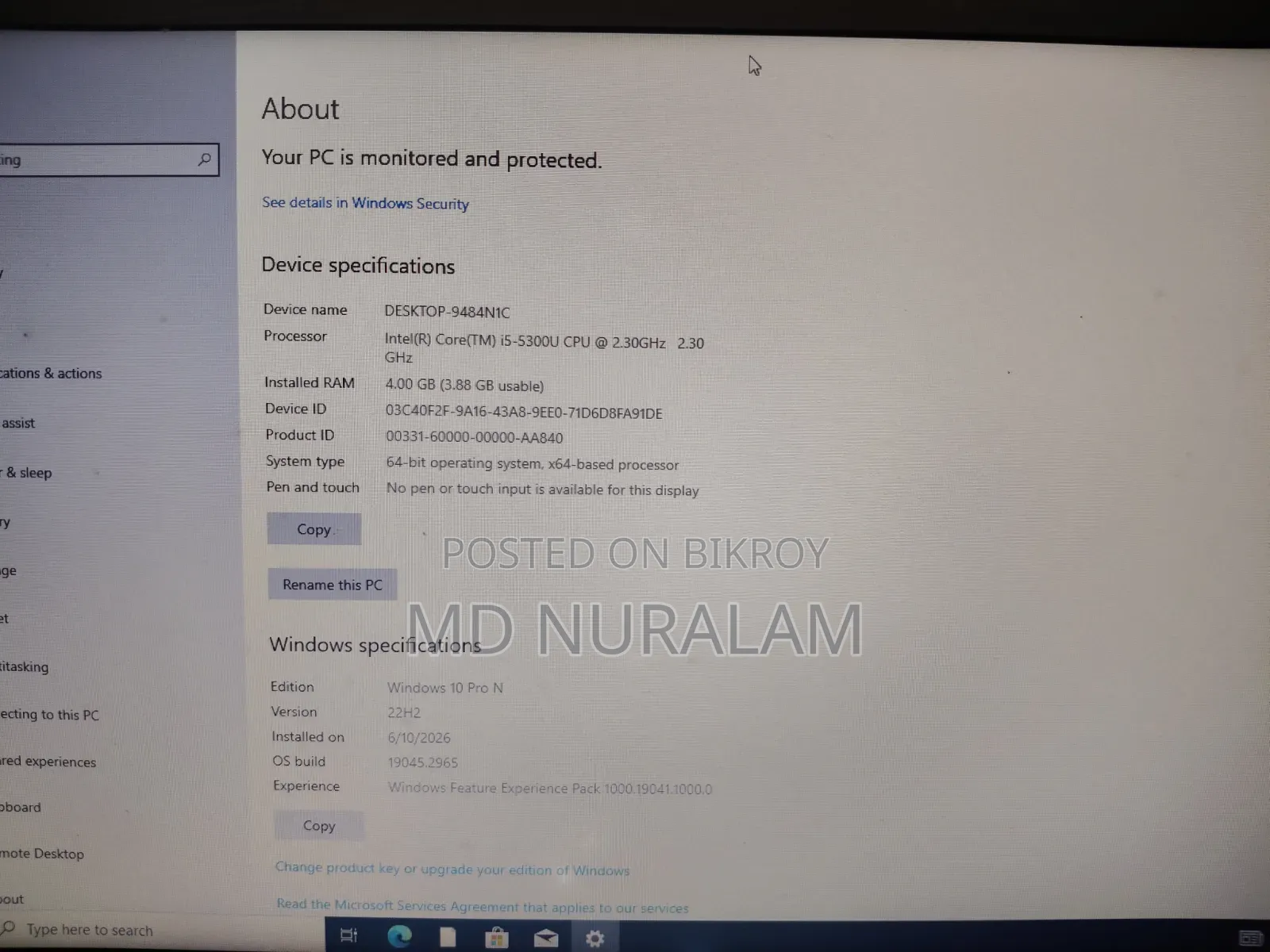 Laptop HP EliteBook 840 G3 8GB Intel Core I3 HDD 500GB