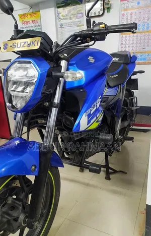Suzuki Bike 2024 Blue